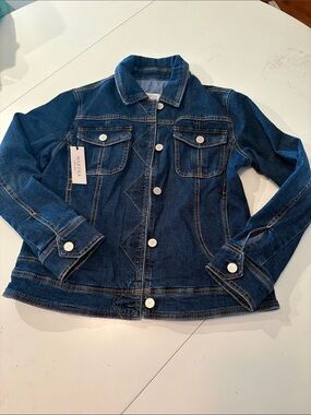 Martha Stewart lined Jean jacket